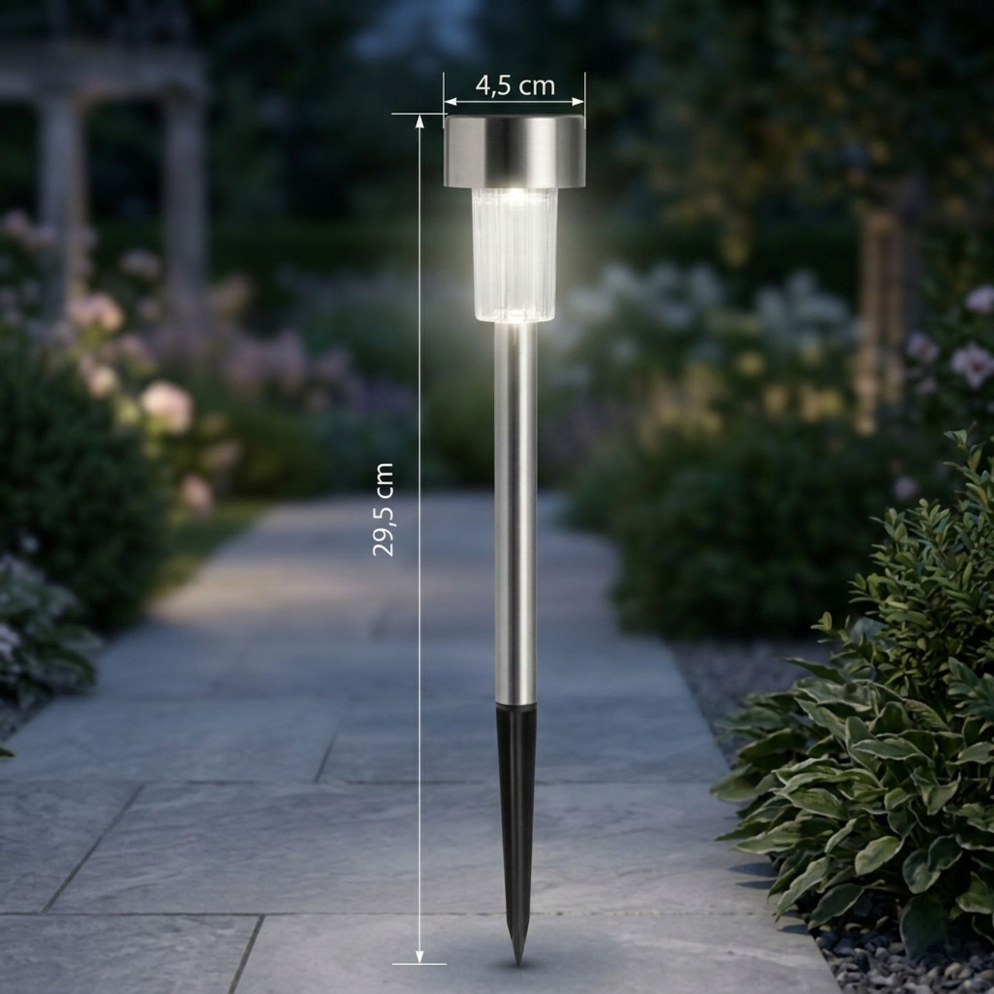 Lampes solaires de jardin - effet étoilé - série ambiance