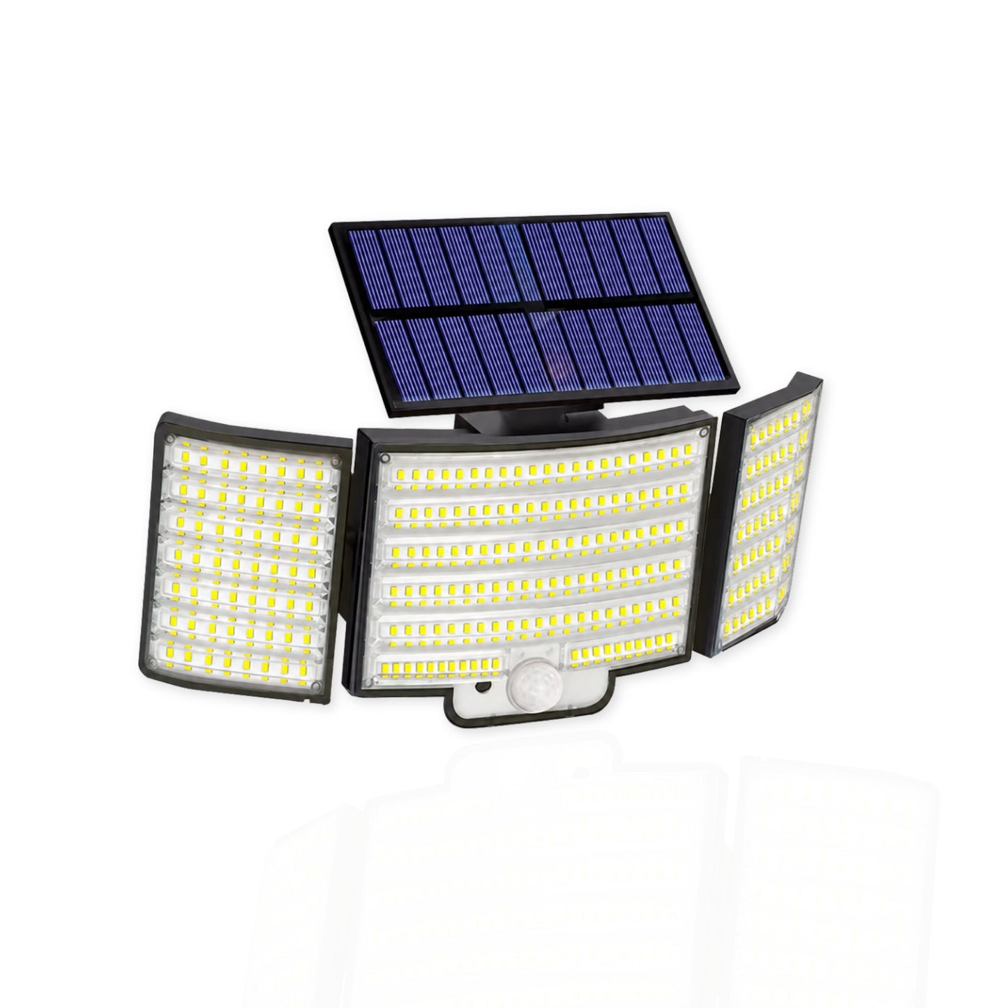 Projecteur solaire - triple panneau orientable -série sécurité