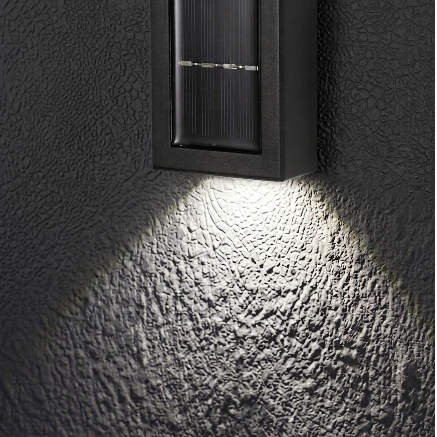Applique murale solaire - Double faisceau - Série moderne