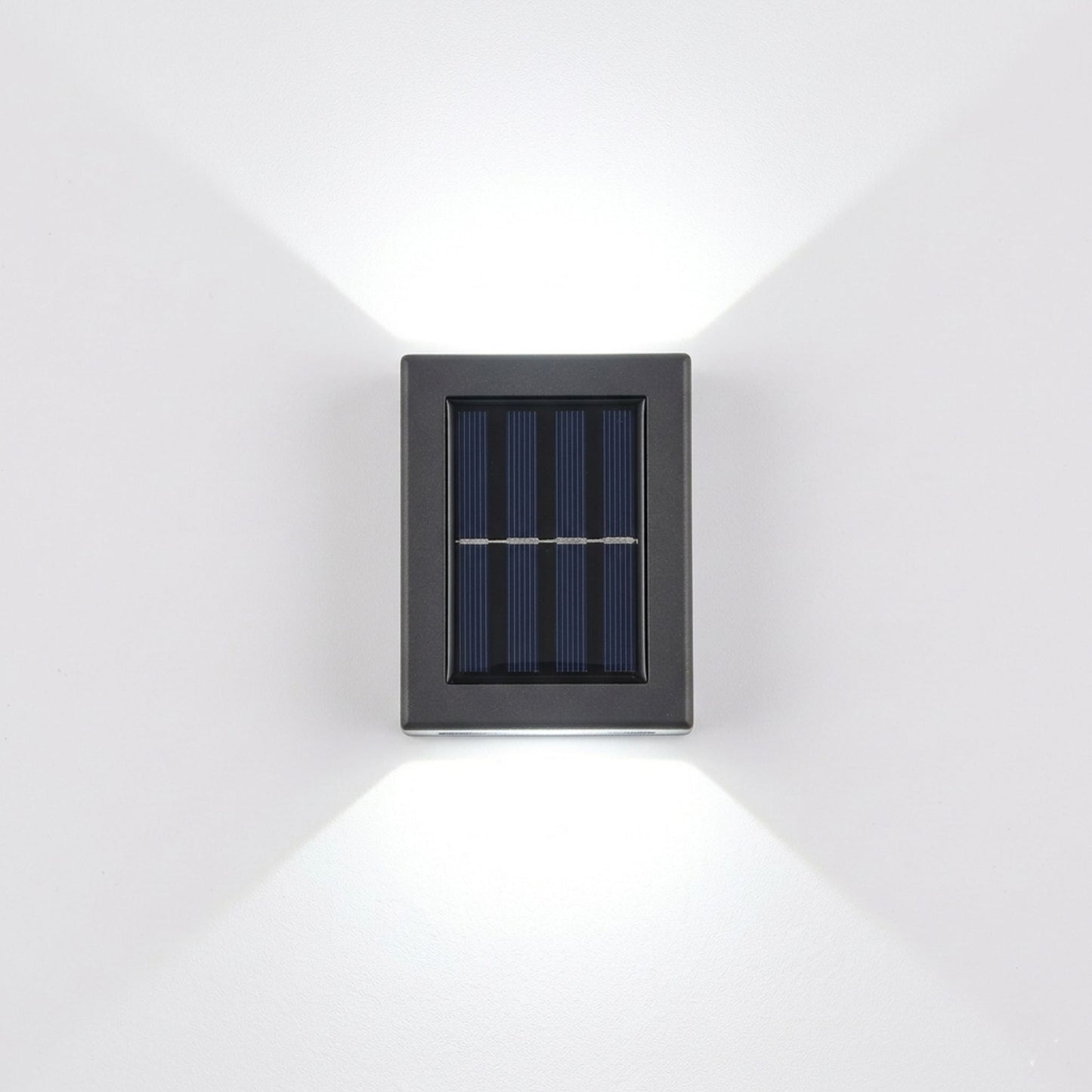 Applique murale solaire - Double faisceau - Série moderne