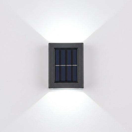 Applique murale solaire - Double faisceau - Série moderne