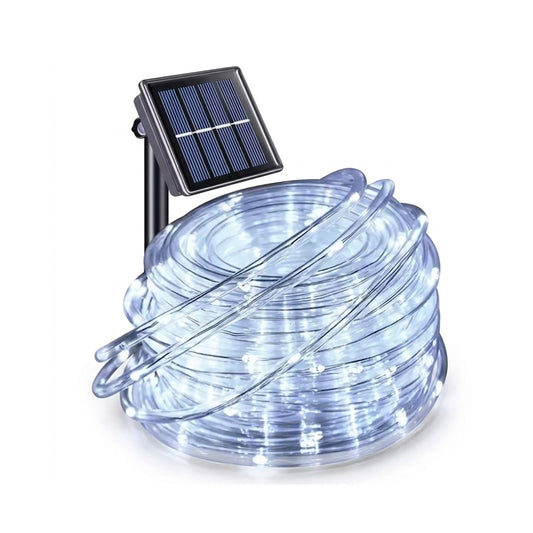 Guirlande solaire tube lumineux - éclairage décoratif extérieur - série ambiance