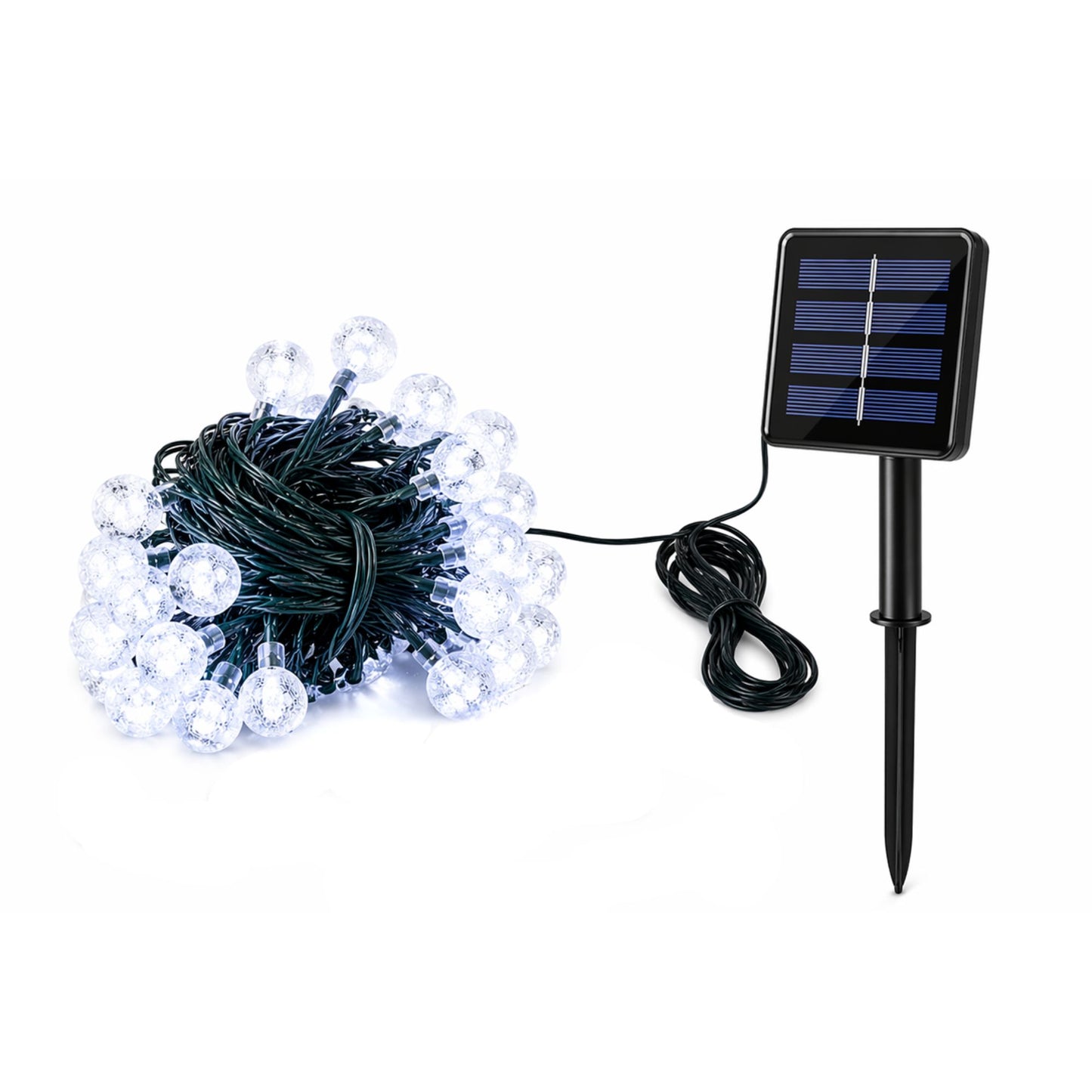 Guirlande solaire guinguette - ambiance chaleureuse pour terrasse et jardin - Série ambiance