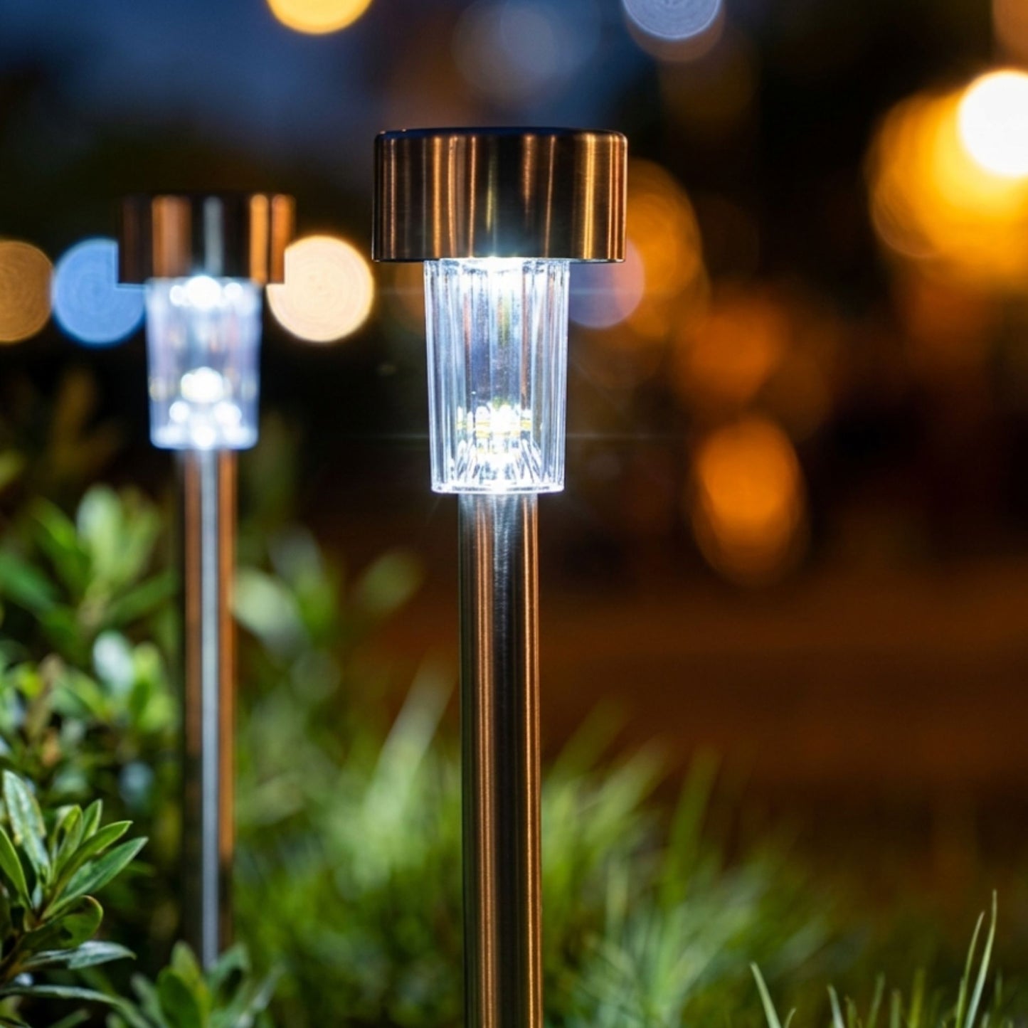 Lampes solaires de jardin - effet étoilé - série ambiance