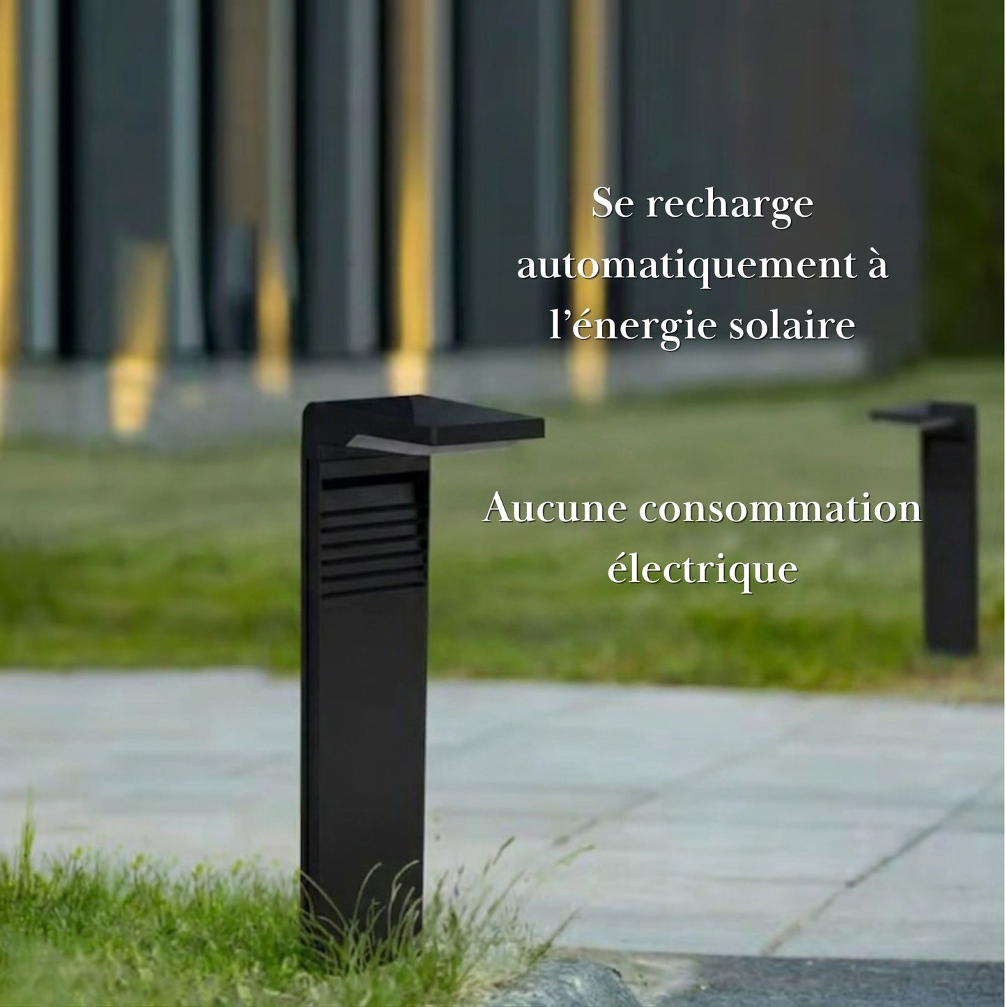 Borne solaire – éclairage d’allée – série balisage